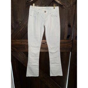 AE‎ American Eagle Skinny Kick Jeans Sz 0 R Boot Cut Flare Stretch